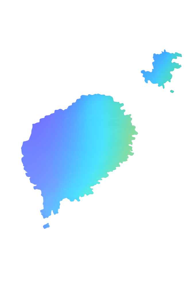 Vietnam map in TradeImeX blue and green theme